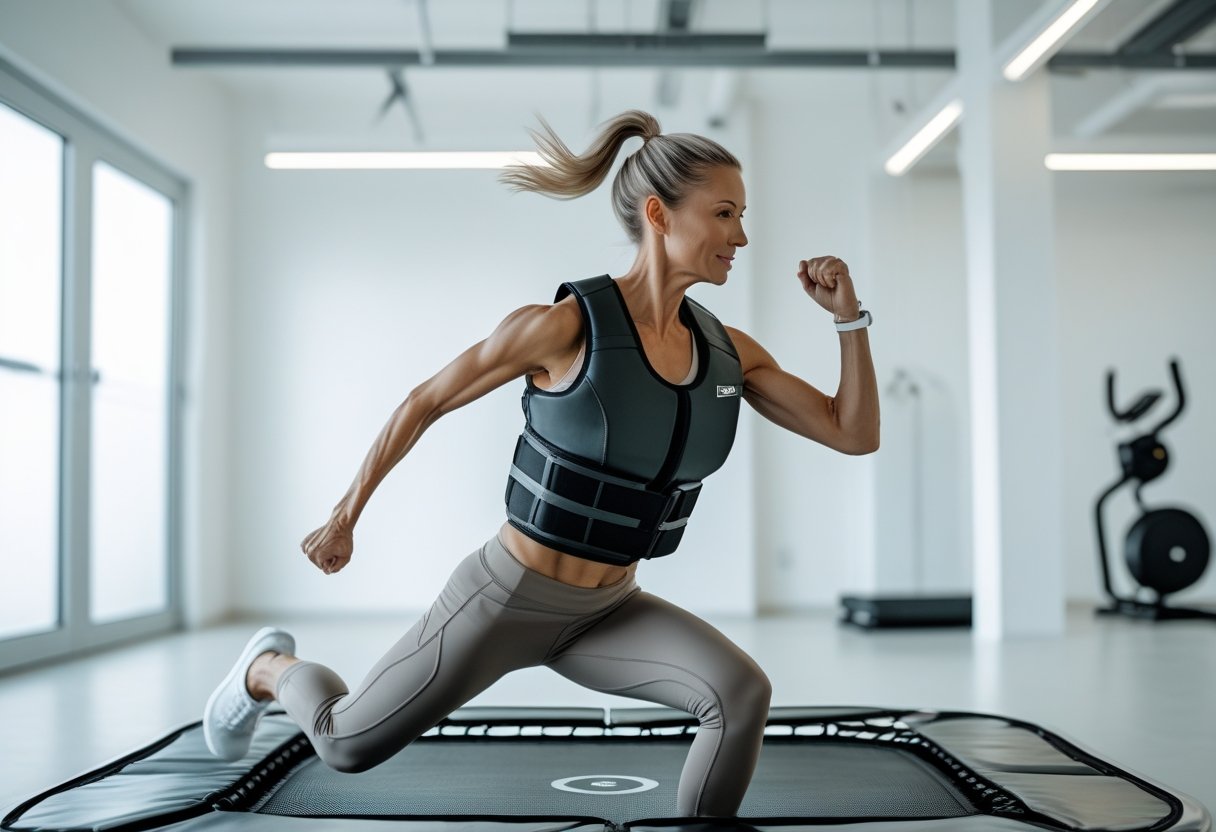 Hvordan en trampolin i firkantet design kan forbedre din træning med vægtvest